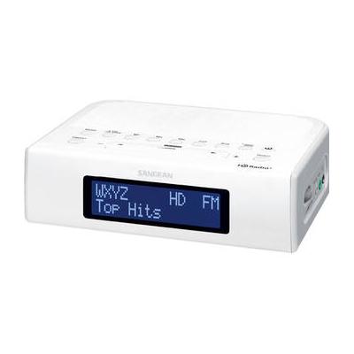 Sangean HDR-15 AM/FM/HD Tabletop Clock Radio (Whit...