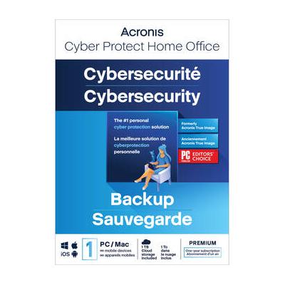 Acronis Cyber Protect Home Office Essential Edition (5 Windows or Mac License, 1-Ye HOCDSHZZS11