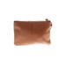 J.Crew Leather Wristlet: Pebbled Tan Solid Bags