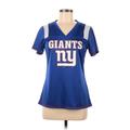 NFL Short Sleeve Jersey: Blue Tops - Women's Size Medium