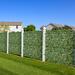 1PCS 32" x 50" Artificial Ivy Hedges Screen Expandable Privacy Fence