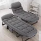 Portable Folding Bed For Home Office Sofa Bed Lunch Break Adjustable Headrest Reclining Outdoor
