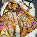 BYSIFA|New 100% Mulberry Silk Scarf Shawl Fall Winter Accessories Women Long Scarves Summer Beach