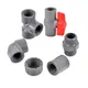 1/2 3/4 1 Pollice Tubo IN PVC Femmina Filettato Connettore di Plastica IN PVC Dritto Gomito Tee