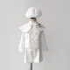 Boutique Suit Baby Boy Baptism Outfit Christening White Vest Set Gentleman Kids 1-4 Yrs Birthday