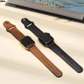 Bracelet en cuir pour Apple Watch bracelet de poignet bracelet ultra 45mm 44mm 49mm 40mm