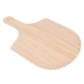 Wooden Pizza Serving Plate Wooden Pizza Peel Portable Pizza Pan Kitchen Tool