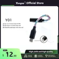 YONGSE Y01 Light-ning a 3.5mm/4.4mm Chip C100 auricolare Amplifie Digital Decoder Cable OTG DAC