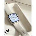 Bracelet en silicone pour Apple Watch Band 44mm 40mm 45mm 41mm 49mm 42mm 38mm 40mm Bracelet