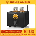 Douk Audio B100 tubo a vuoto amplificatore integrato ricevitore Bluetooth 5.0 amplificatore di potenza coassiale/ottico amplificatore per cuffie DAC USB con misuratore VU
