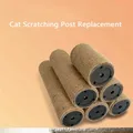Cat Scratching Post Cat Tree Sisal Climbing Frame DIY Replacement Post Accessories Kitten-Toy Pet