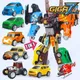 Tobot V MINI GIGA 7 Integration 7 in 1 Cars Combiner Robot Korean Toy Car Plane Action Figure ABS