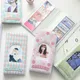 Colorful Clear Pockets Holds 32 Pcs 2x6 Inch Bookmark Collection Book Photostrips K-pop Star Photo