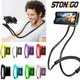 STONEGO Mobile Phone Holder Hanging Neck Lazy Cellphone Mount Accessories Adjustable 360 Degree