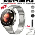 Bracelet en titane de luxe pour homme bracelet en métal pour Huawei Watch 4 4PRO UlOscar ight2
