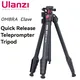 Ulanzi TT07 OMBRA Aluminum Video Travel Tripod With Teleprompter Holder 360 Ballhead 8KG Load 1.5M