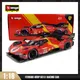 1:18 Bburago Ferrari 499p 50 51 Rennwagen Le Mans Rallye Champion Legierung Luxus fahrzeug sammeln