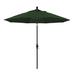 California Umbrella Golden State Series 9' Market Umbrella Metal in Green | Wayfair GSCU908117-SA46