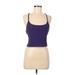 Beyond Yoga Active Tank Top: Purple Activewear - Women's Size Medium