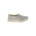 Daily Shoes Sneakers: Ivory Print Shoes - Women's Size 6 - Round Toe