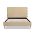 Joss & Main Henley Upholstered Bed Upholstered, Wood in Brown | Queen | Wayfair 21FF0C98C0A64BF788B738C947C0CD7E