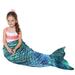 Catalonia Mermaid Tail Blanket for Girls, Mermaid Sleeping Bag, Gift Idea for Girls Polyester | 63 H x 21 W in | Wayfair 1CTMM503GNAU