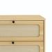 Bay Isle Home™ Amiah 6 - Drawer Dresser Wood in Brown | 32.76 H x 52.01 W x 15.76 D in | Wayfair 18D9D07F124D4AC6A5B2CE7045E4958C