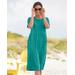 Appleseeds Women's Boardwalk Weekend Dress - Green - XL - Misses