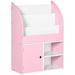 Isabelle & Max™ Qaba Bookshelf & Toy Organizer: Versatile Kids' Storage For Books & Toys, Ideal For Playrooms, Ages 3-8 in Pink | Wayfair