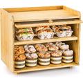 Foundry Select Bamboo Bread Box w/ Acrylic Display Window | Wayfair 398B7872CBE8490089B330262105C8EE