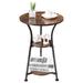 17 Stories 3-Tier Small Round End Table For Narrow | Wayfair 43F39F5B67174D97A3DEA25FD7F1671E