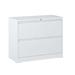 Latitude Run® Lateral File Cabinet 2 Drawer, White Filing Cabinet w/ Lock, Lockable File Cabinet For Home Office | Wayfair