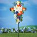 Arlmont & Co. Patriotic Solar Powered Floral Cross Garden Stake | Wayfair D316BA402DFA4DC68FA9EBC59852AE98