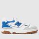 New Balance bb550 trainers in white & blue