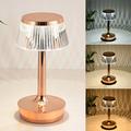 Lampe de table LED champignon avec chargement USB avec interrupteur à bouton, lampe de bureau tricolore, veilleuse décorative, table de chevet, lampe de nuit, décoration intérieure pour bar, café, chambre à coucher