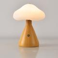Lampe champignon portable à intensité variable pour chambre à coucher, lampe de chevet led avec chargement usb, veilleuse sans fil pour la décoration de la maison