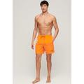 Badeshorts SUPERDRY "SD-VINTAGE POLO 17" SWIM SHORT" Gr. M, N-Gr, orange (orange tiger) Herren Badehosen Badeshorts