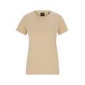 T-Shirt BOSS ORANGE "C_Esogo_2 Premium Damenmode" Gr. L (40), beige (medium beige269) Damen Shirts Jersey