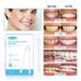 SUMDUINO Teeth Whitening Swab Oral Hygiene Effective Stains Plaque Disposable Cotton Swab Teeth Whitening Cleaning Solution 0.15mlx20 Body Care
