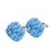 WOVTE 2pcs Body Wash Scrubber Body Sponge Bath Scrubber Loofah Pad Exfoliating Sponge Sponge Scrubber Cushion Gloves Bath Ball Puff Ball Sky-Blue Body Travel Body Scruber Bathroom Loofah