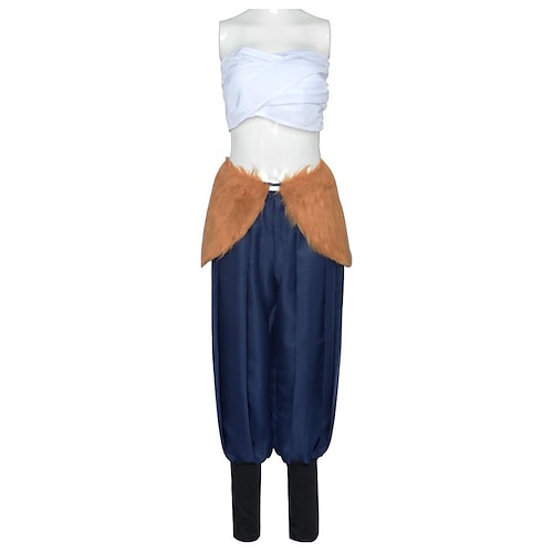 Inosuke Hashibira Anime Cosplay Kostüm Outfits Maskerade Cosplay-Anzüge Halloween Karneval Maskerade Rock BH Taille Accessoire Für Damen Erwachsene Image