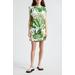 Tropical Forest Cotton Shift Dress