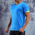 Per uomo T-shirt da corsa Manica corta Maglietta Sportivo Athleisure Elastene Traspirante Morbido Asciugatura rapida Allenamento in palestra Corsa Jogging abbigliamento sportivo Abbigliamento sportivo