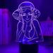 AVEKI-Acrylic 3D Anime Lamp Anime One Light Piece nightlights lamp Lighting for Bedroom Cartoon Comics Lights Home Decor Gift lamp (OP11)FD21565