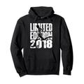 Limited Edition 2018 Limited Edition Fußball Geburtstag 2018 Pullover Hoodie