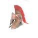 300 Movie Spartan Helmet Red Plume Greek King Leonidas Halloween Helmet