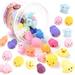 Yous Auto Squishies Squishy Toy (Random) 36 Pack Animal Mini Stress Relief Ball Toys for Teen Girls Boys Kids for Easter Party Favors Birthday Gift Classroom Prize Goodie Bag with Storage Box