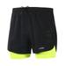 New Balance Men s Cycling Shorts Quick Drying Breathable Back Zip Pocket