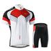Lixada Breathable Quick Dry Men s Cycling Set Short Sleeve Jersey Padded Shorts Comfortable Sportswear for Riding
