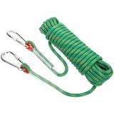 Utility Rope Emergency Rope Climbing Rope with Buckled Static Rope Safety Rope Climbing Rope Outdoor Polyester Fitness